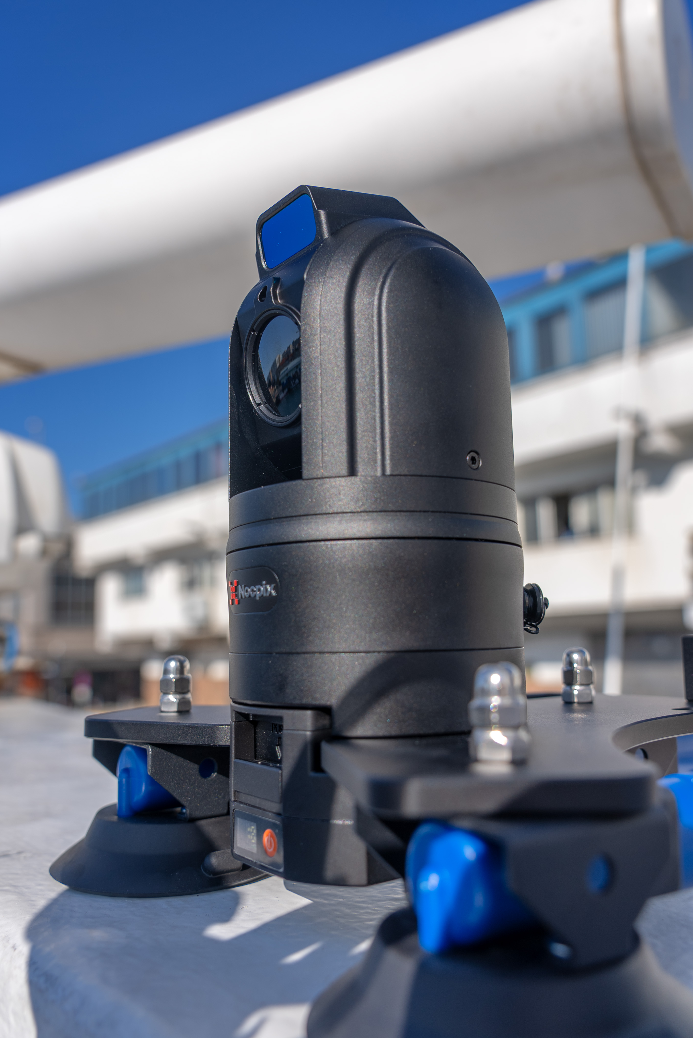 Cámara térmica inteligente instalada para las pruebas de EcoCerco 2